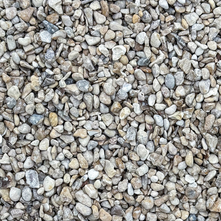 White Pea Gravel 3/8"