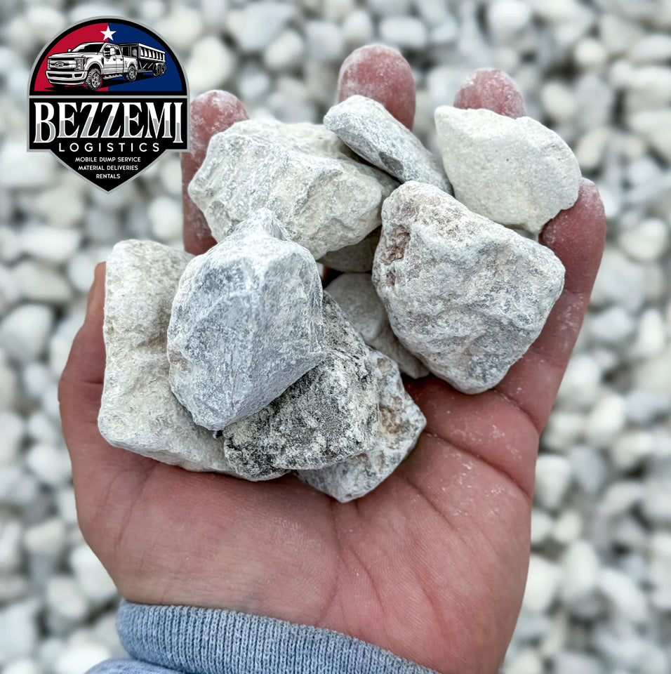 Crushed Limestone 1-2"in