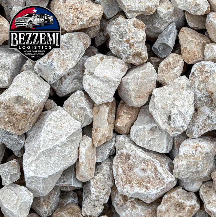 Crushed Limestone 3"in - 5"in Rip Rap
