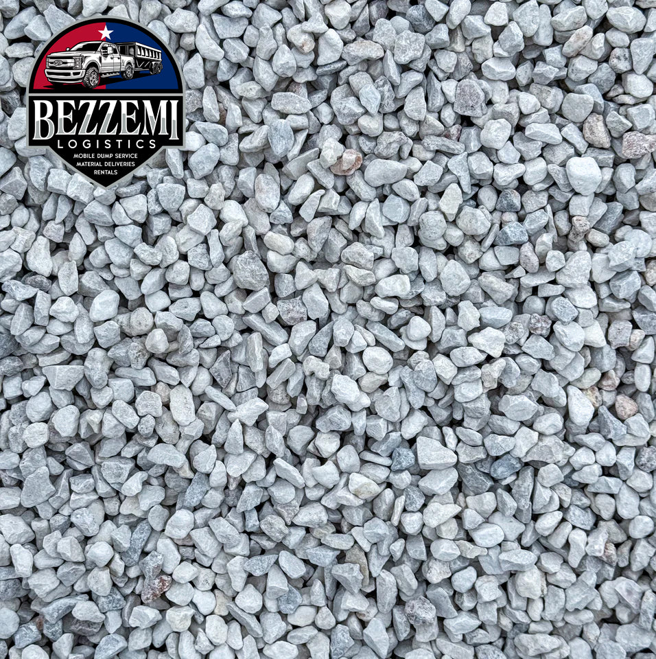 Crushed Limestone 5/8" - 1/2"