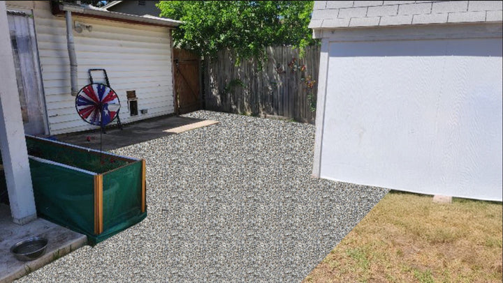 Gravel & spreading project for Jim