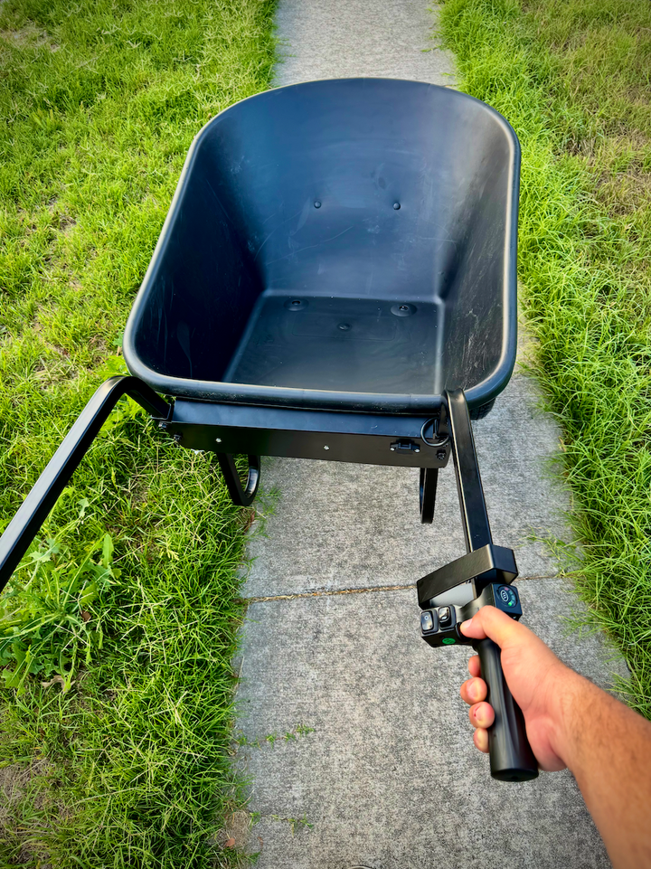 Electric Wheelbarrow (350lbs capacity) $50 a Day + Drop Off and Pick Up