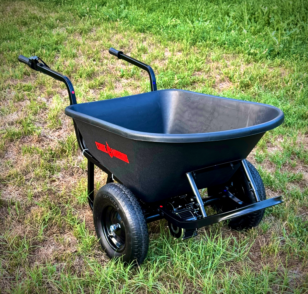 Chore Warrior Powered Wheelbarrow Bundle (350lbs capacity) $45 a Day Rental + $20 Drop Off and Pick Up
