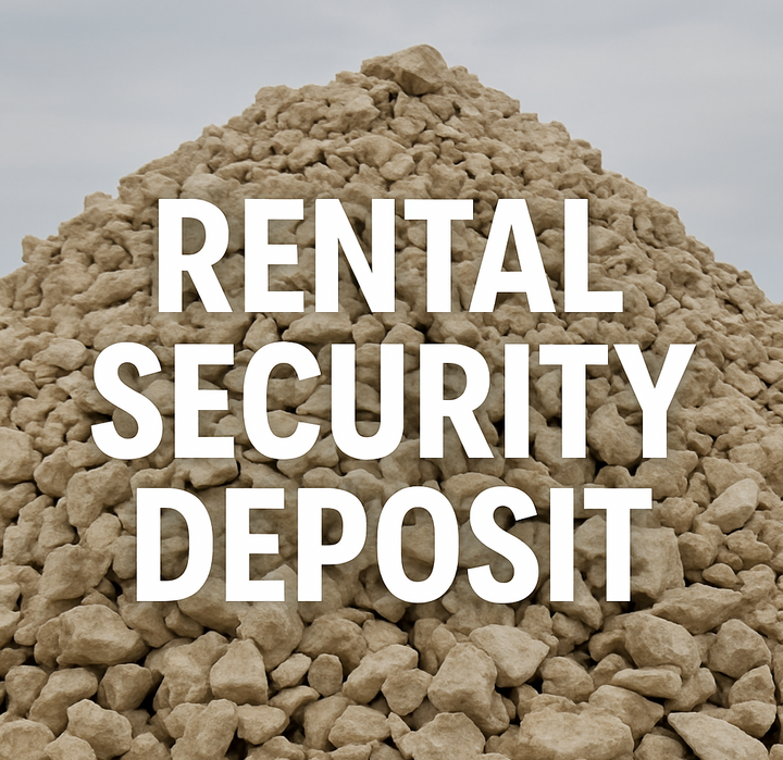 REFUNDABLE RENTAL SECURITY DEPOSIT