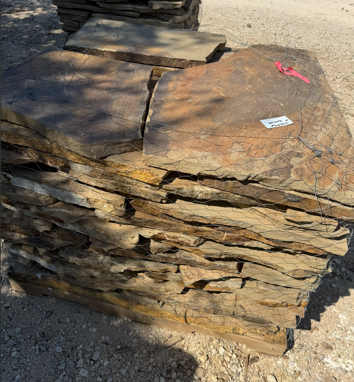 Oklahoma Flag Stone 1.5 TON Pallete with Delivery