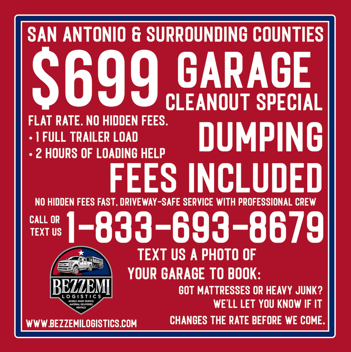 Garage Cleanout SPECIAL