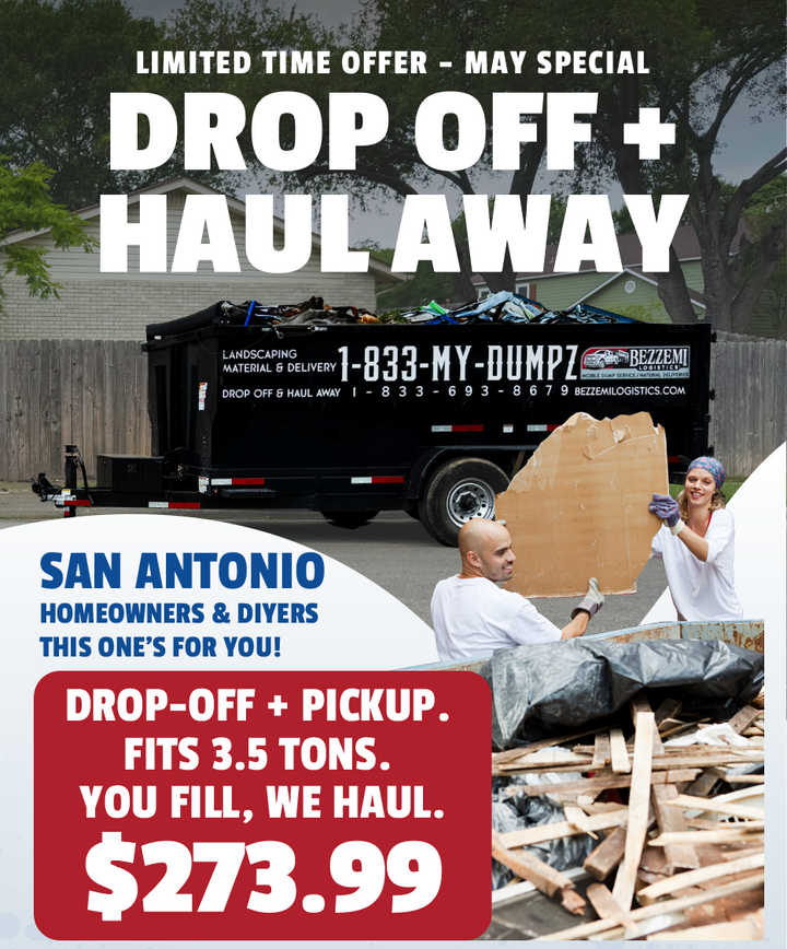 Drop off & Haul Away SPECIAL $273!!