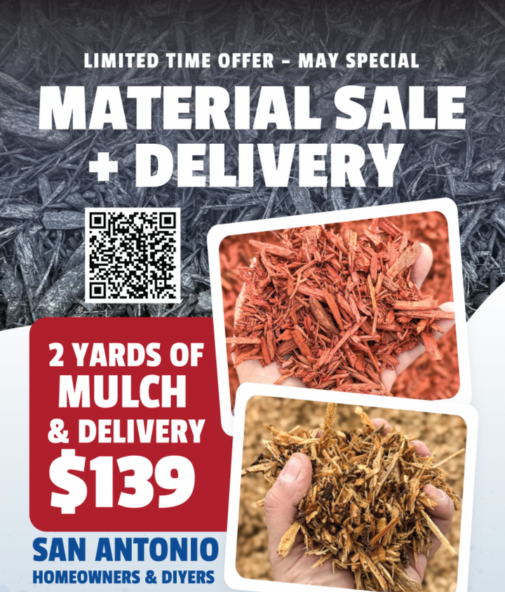 Mulch & Delivery Special LIMITED TIME 2 Yards $139