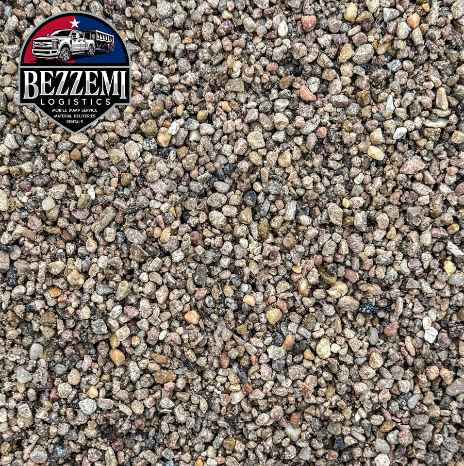 Texas Blend Pea Gravel 3/8in