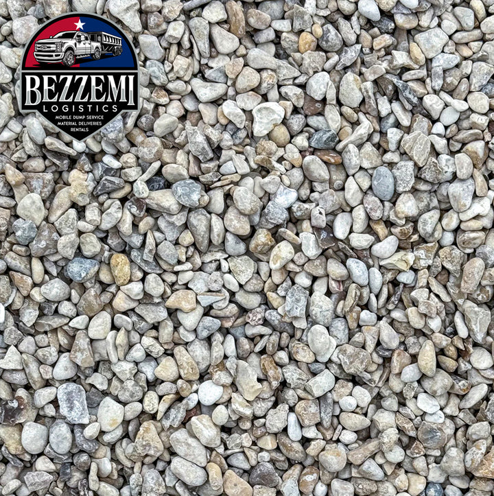 White Pea Gravel 3/8"