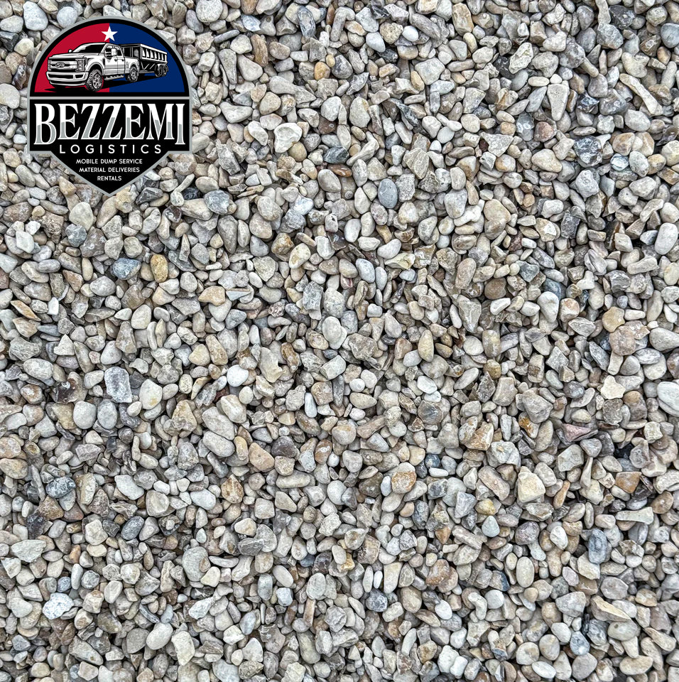 White Pea Gravel 3/8"