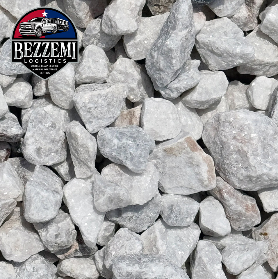 White Quartz Marble 1 - 4 in